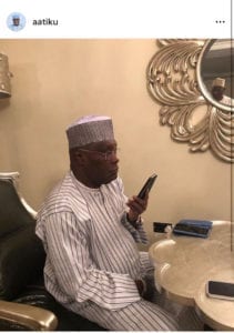 Daga shafin Atiku a Instagram 